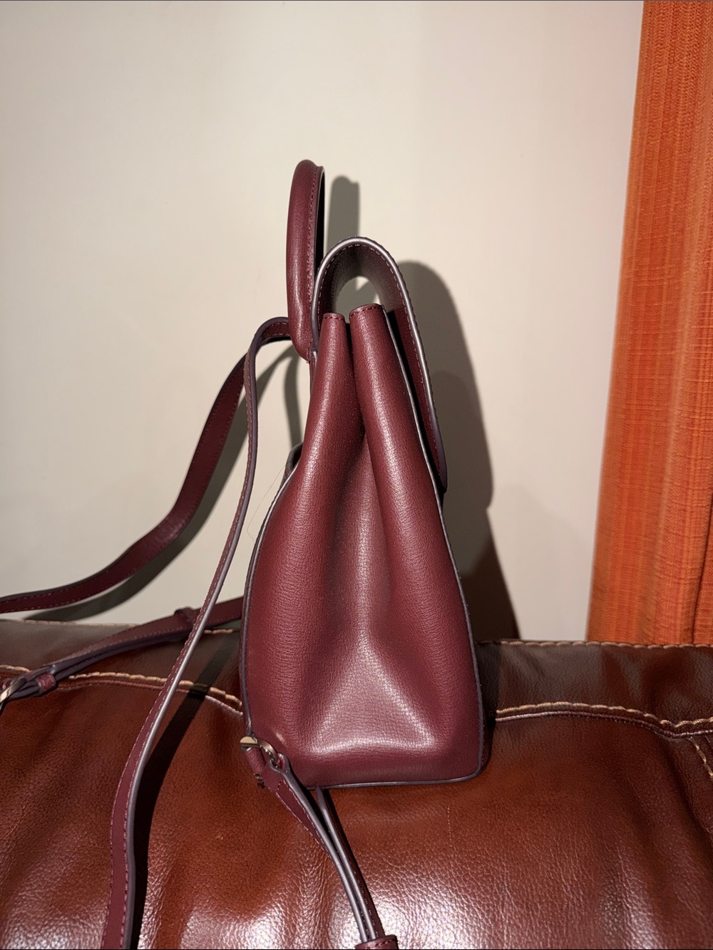 ‼️Kate Spade Adel Medium Flap Leather Backpack - Picture 8 of 12